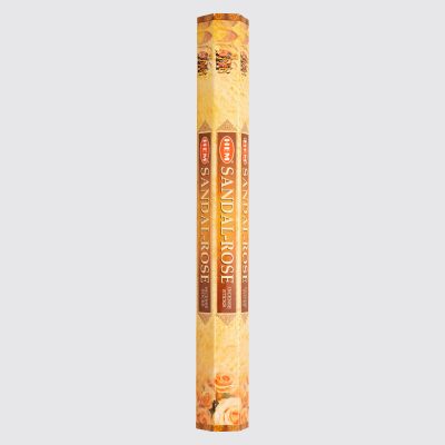 HEM® Sandal Rose Hexa Incense Sticks #54473