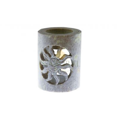 Soapstone Round Sun Oil Burner #65068