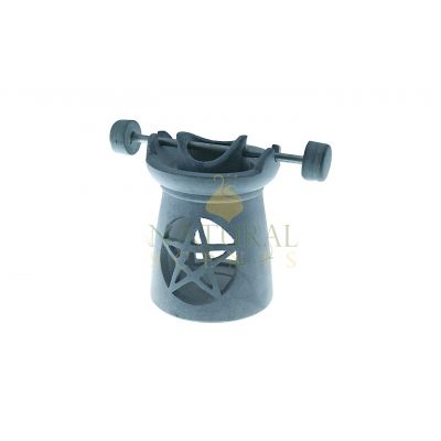 Soapstone Stars Cauldron Oil Burner #65070