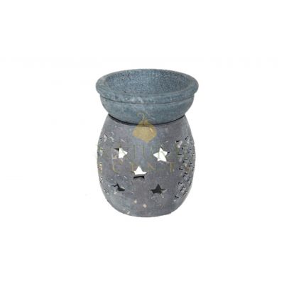 Soapstone Stars Oil Burner #65101