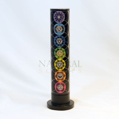 Soapstone 7 Chakras™ Incense Tower #65175