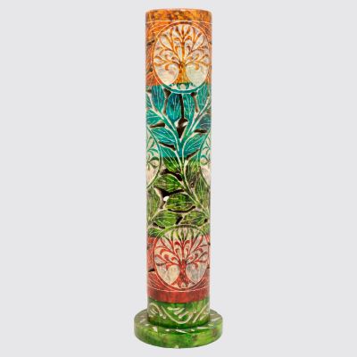 Tree of Life Tower Incense Burner  #65188