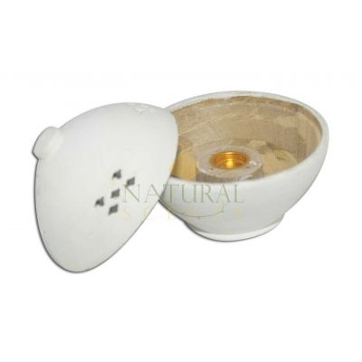 White Round Cone Burner #85174