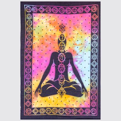 Chakras Tapestry Multi coloured Item #99051-08