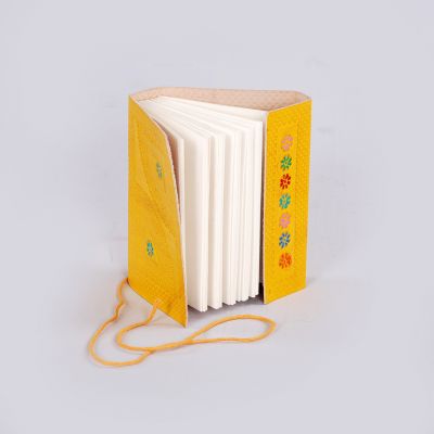 Handmade Yellow Leather Journal