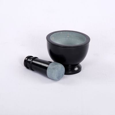 Soapstone Black Mortar & Pestle #65141